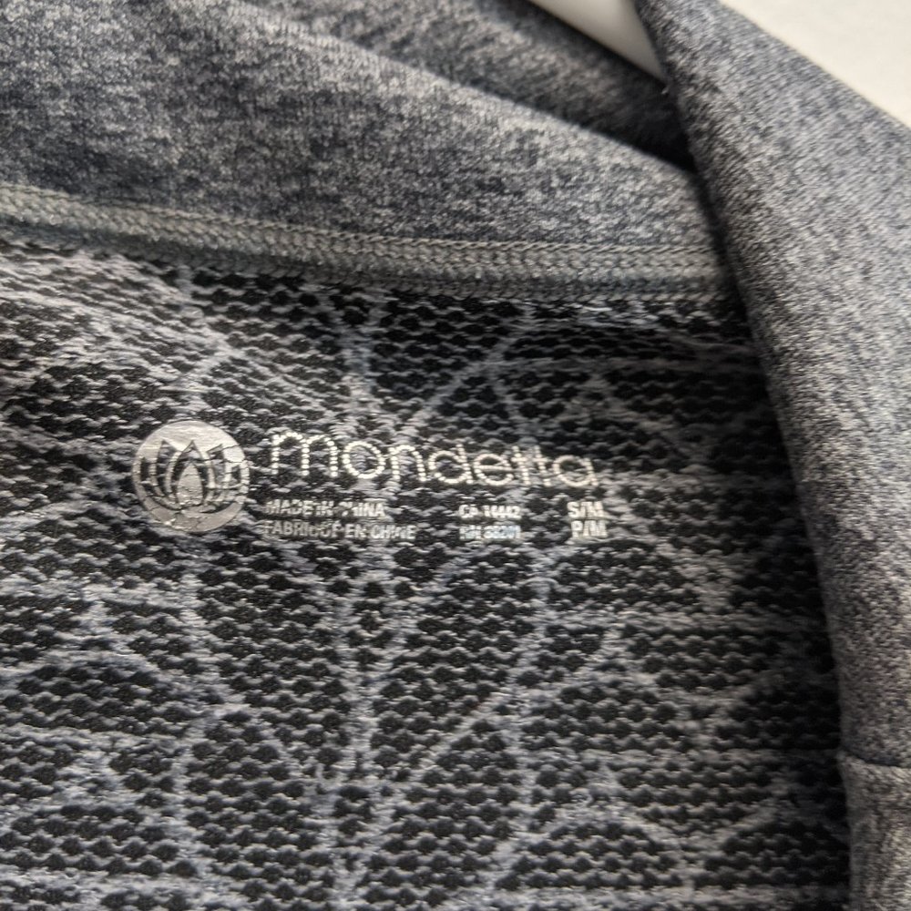 Mondetta Gray Athletic Patterned Jacket - Picture 4 of 5